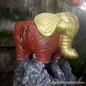 Chậu xi măng con voi