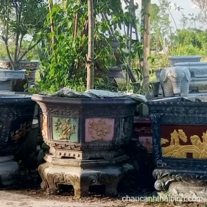 Chậu lục giác không đế